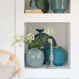 Pip Metalvase Lyseblå – 23 cm