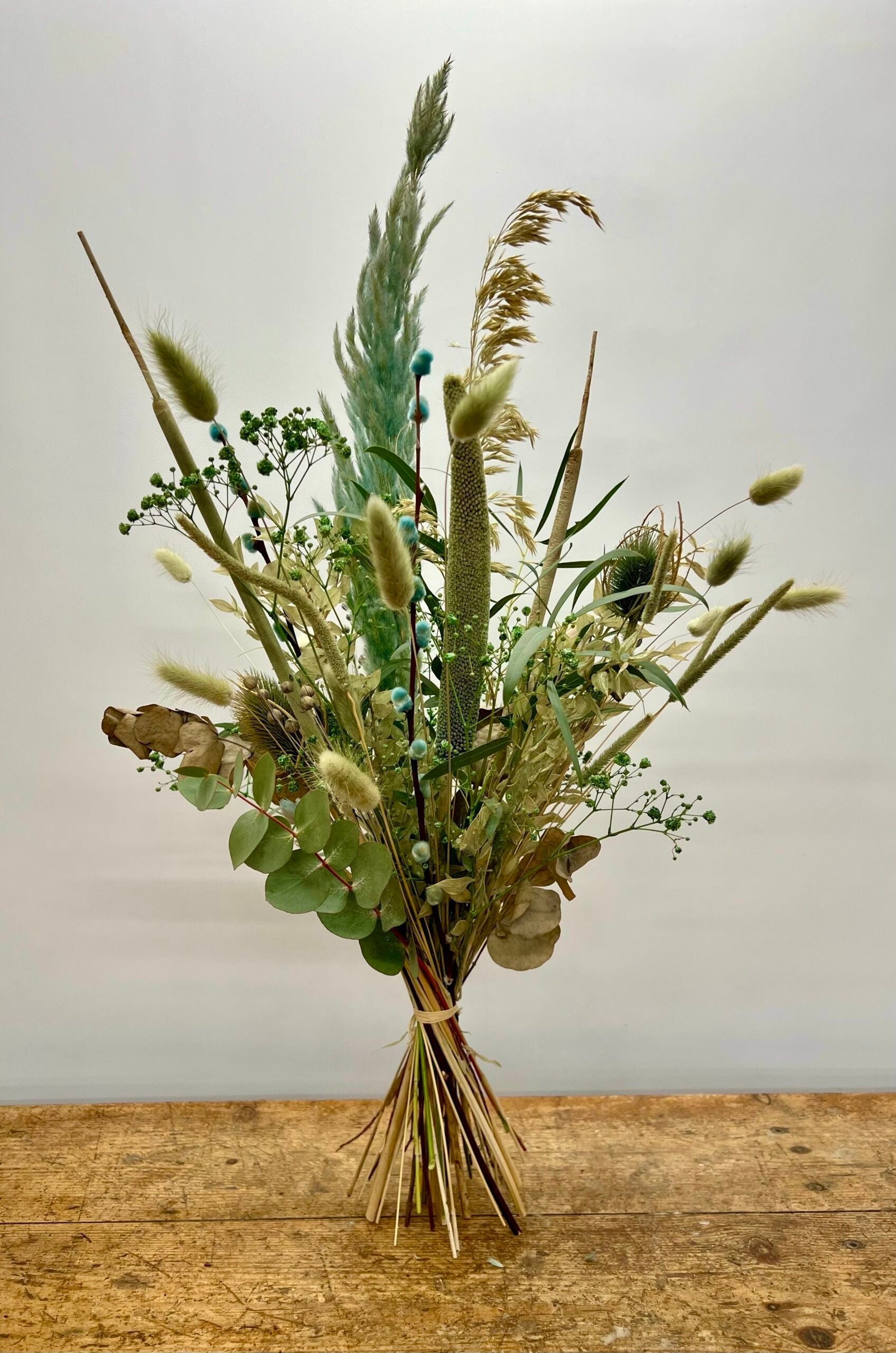 Blå tørrede blomster – Smukke, langtidsholdbare buketter med nordisk ro
