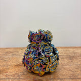 Metallic Blomstervase Fra Birch Nielsen – 13 cm