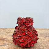 Rød Blomstervase Fra Birch Nielsen – 13 cm