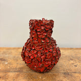 Rød blomstervase fra Birch Nielsen