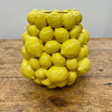 Citronvase Lysgul Fra Birch Nielsen - 16 cm